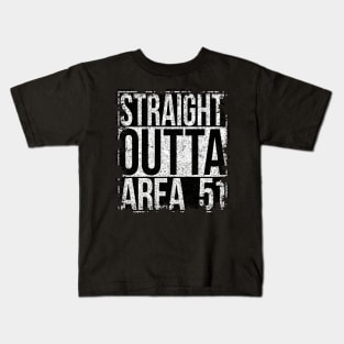 Straight Outta Area 51 in Megatex Kids T-Shirt